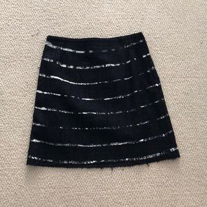 Marc Jacobs tweed stripe skirt